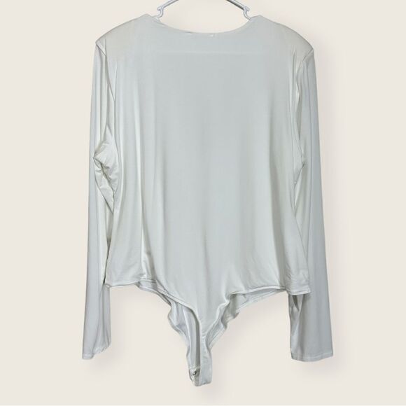 NWT Good American Deep V Long sleeve Bodysuit size 4X - Picture 6 of 12
